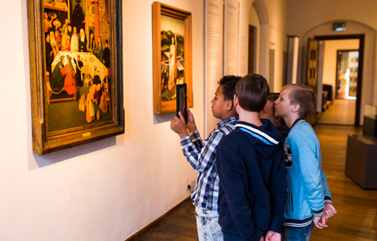 Feest in het kasteel scholen