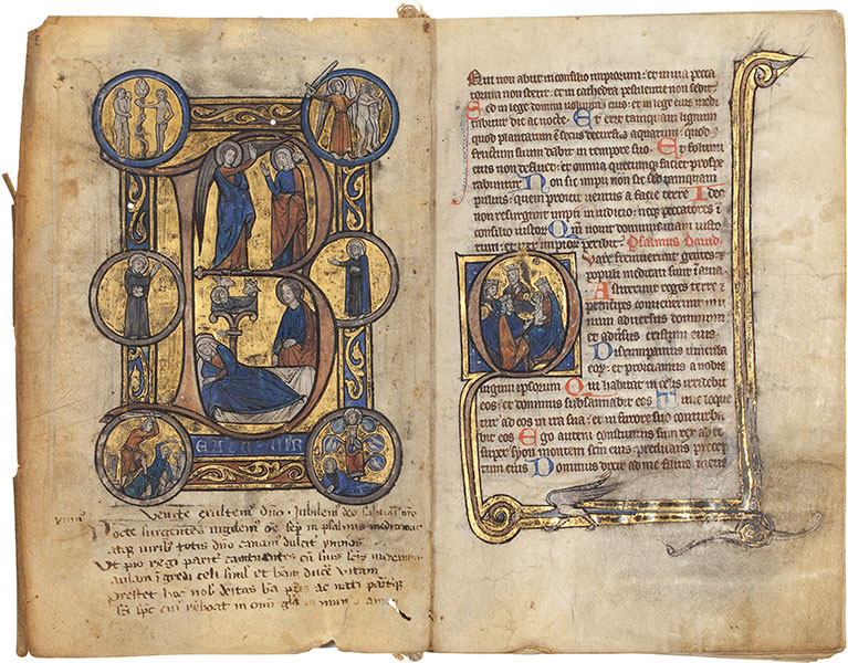 Handschrift: Psalter-Getijdenboek